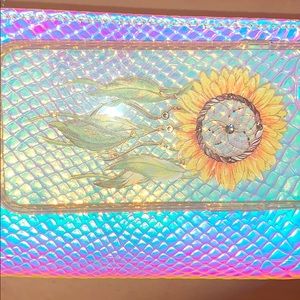 Swarovski crystals sunflower iPhone case